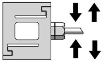 CAZF-LS19.1B拉壓力傳感器受力方式